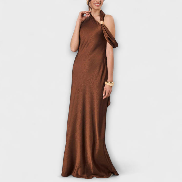 Azura - Robe Maxi Chic en Satin