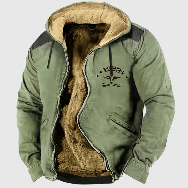 Martin – Veste pour homme avec doublure en polaire