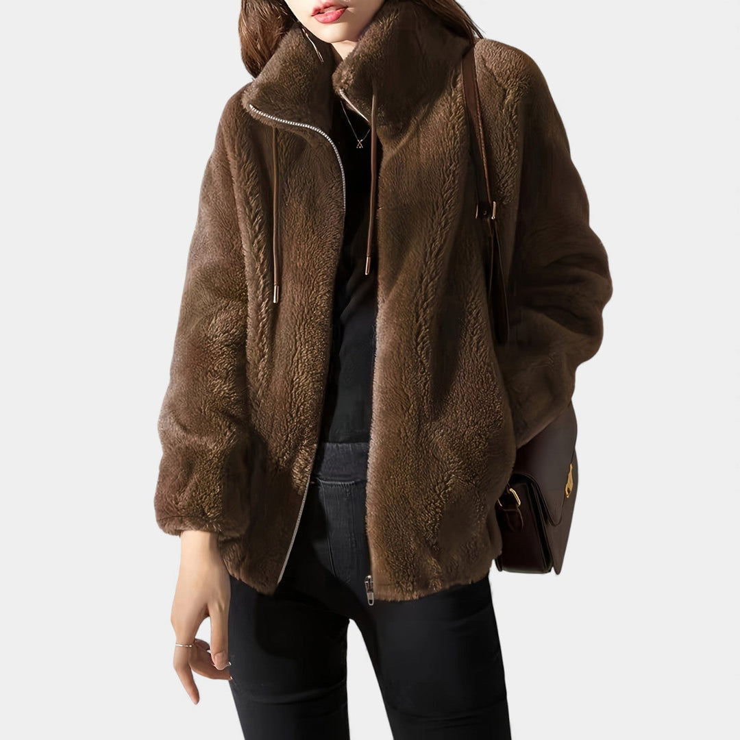 Adéla – Veste légère avec capuche et fermeture éclair