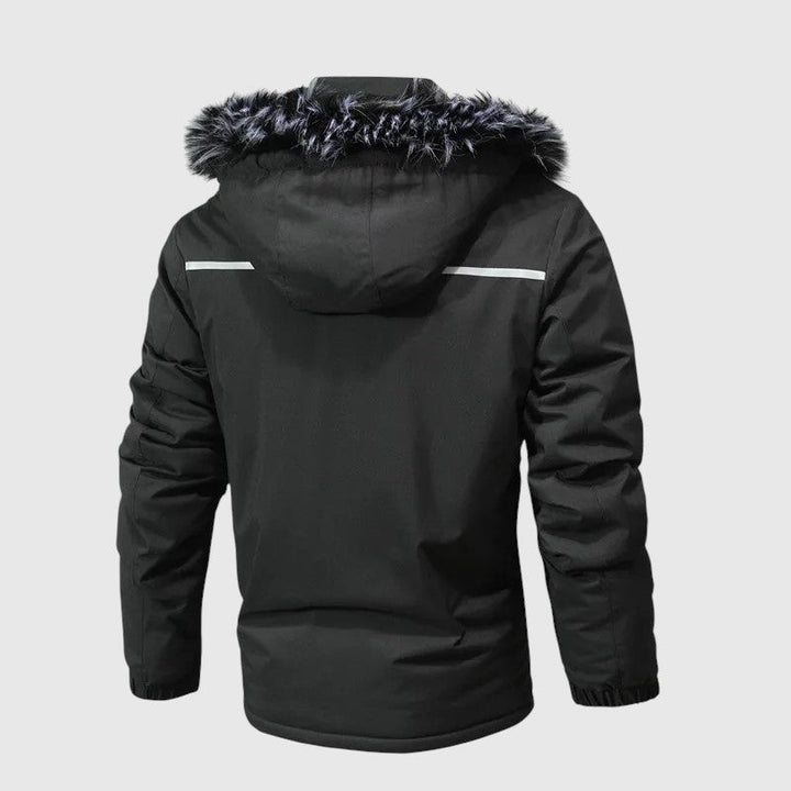 Marek – Veste matelassée avec capuche et détails fonctionnels