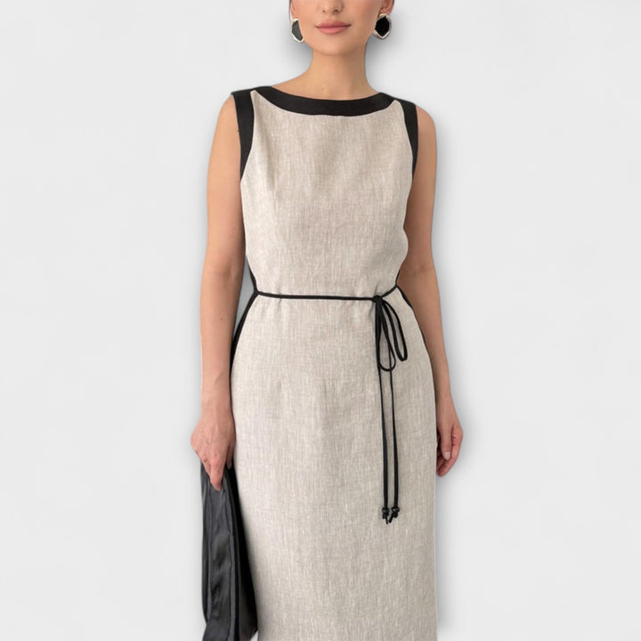Irene - Robe sans manches stylée