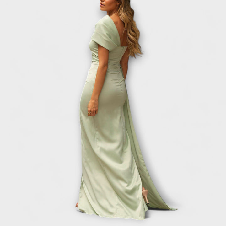 Bellamy - Robe maxi stylée à une épaule