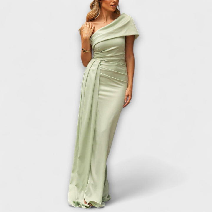 Bellamy - Robe maxi stylée à une épaule