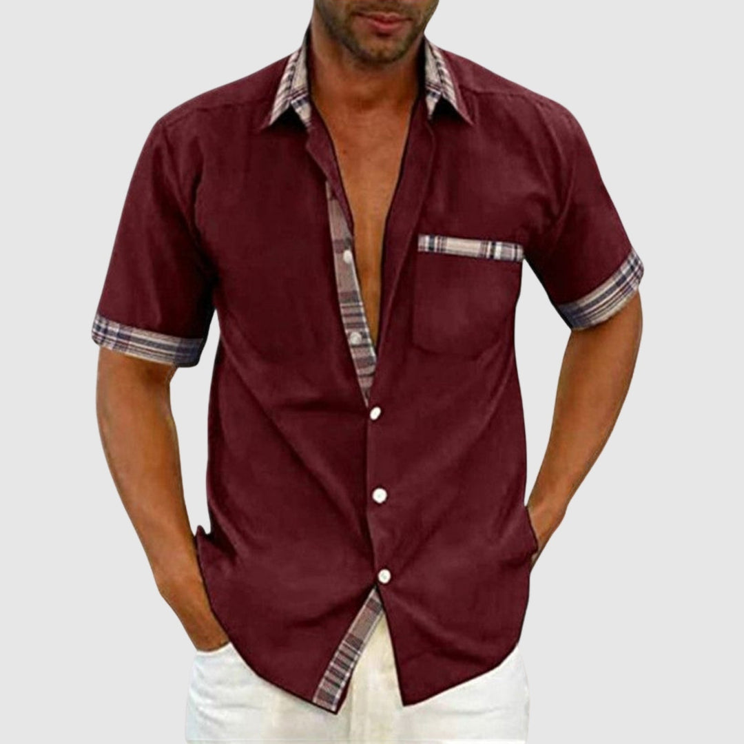 Libuše – Chemise décontractée à manches courtes