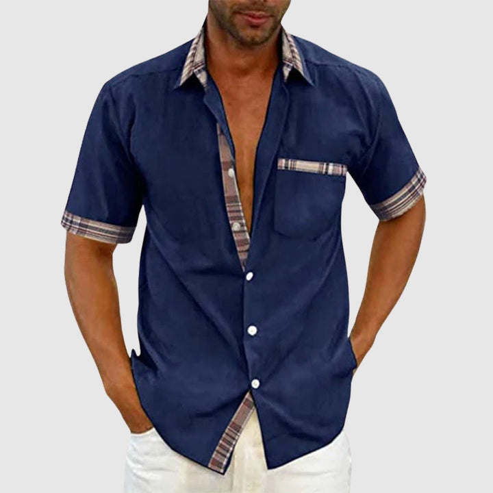 Libuše – Chemise décontractée à manches courtes
