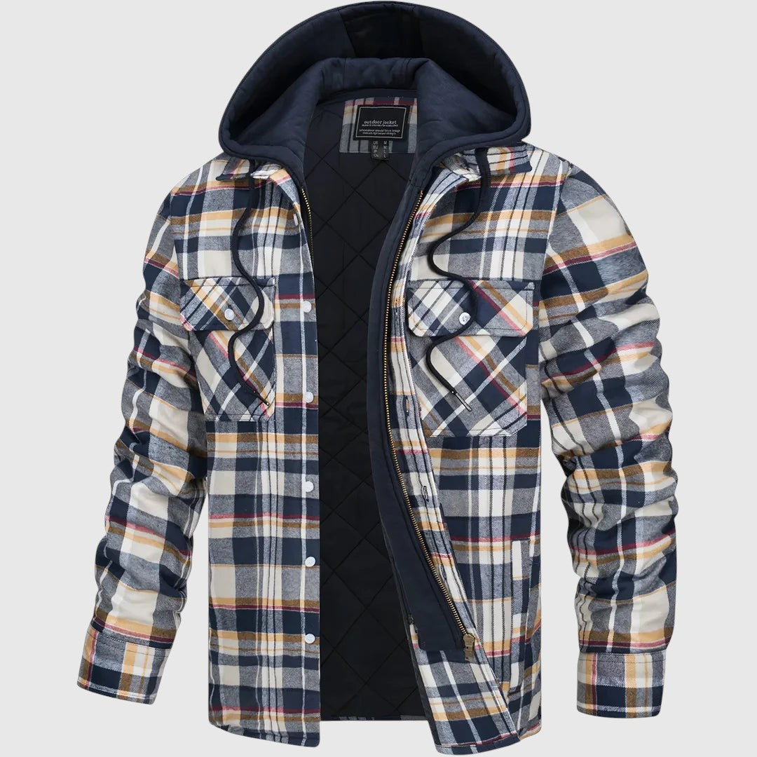 Arend – Veste chaude en mélange de laine premium