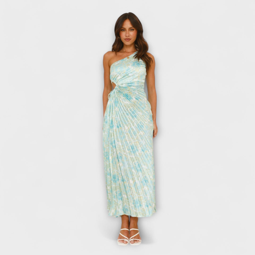 Sienna - Robe Maxi Élégante avec Découpe