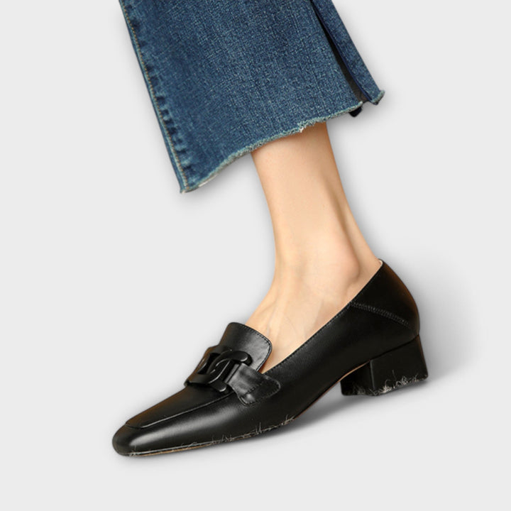 Monika – Mocassins élégants pour femmes à talon