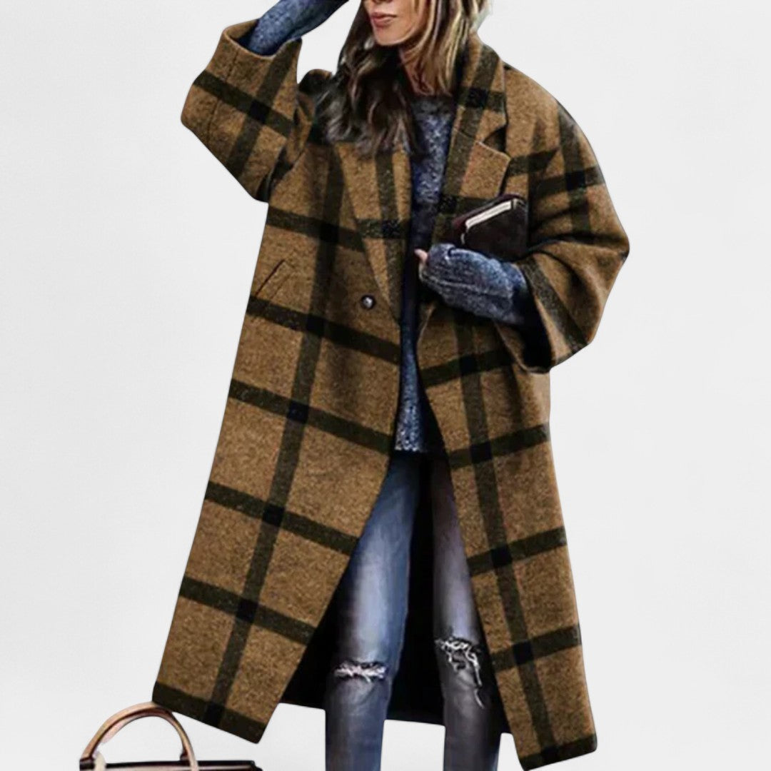 Tereza – Manteau réversible élégant
