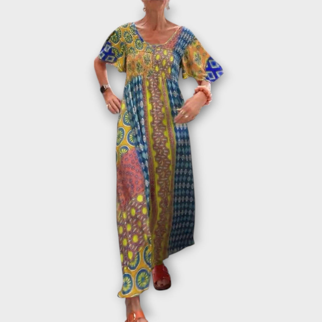 Melania - Robe Boho Vibrante