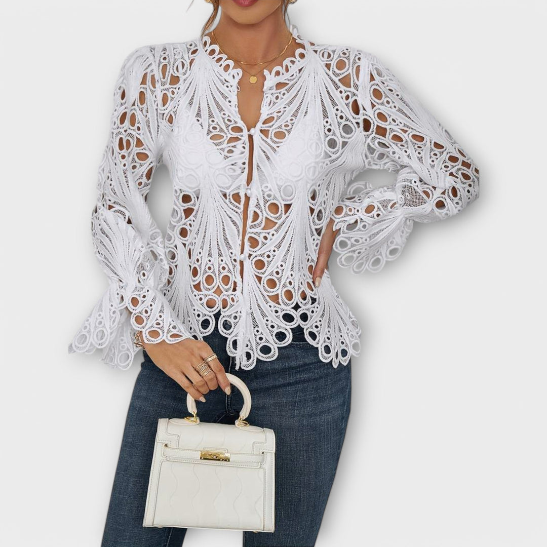 Savannah - Blouse asymétrique