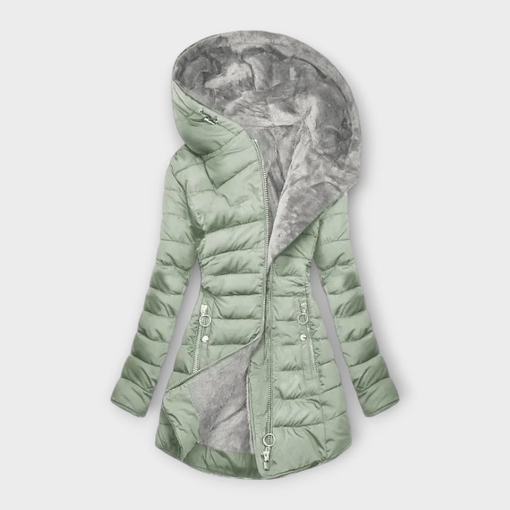 Kori - Manteau chaud avec doublure en fourrure