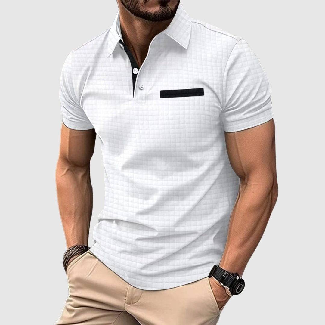 Libuše– Polo style avec texture structurée