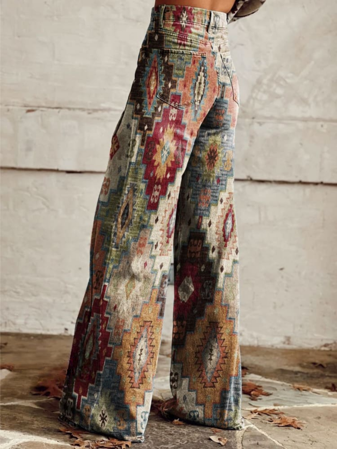 Radka - Pantalons rétro élégants
