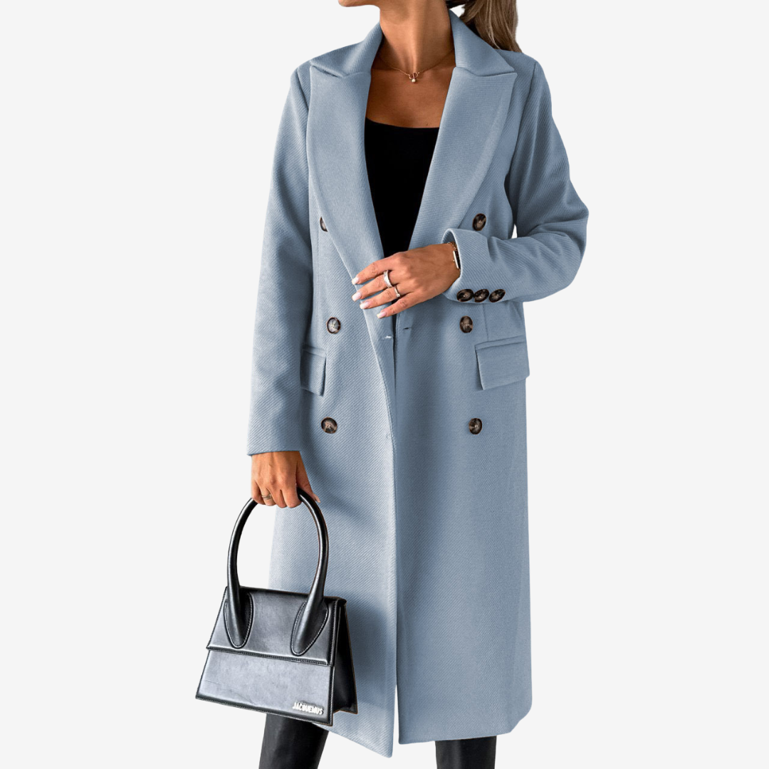 Rosella™ Manteau Long et Élégant