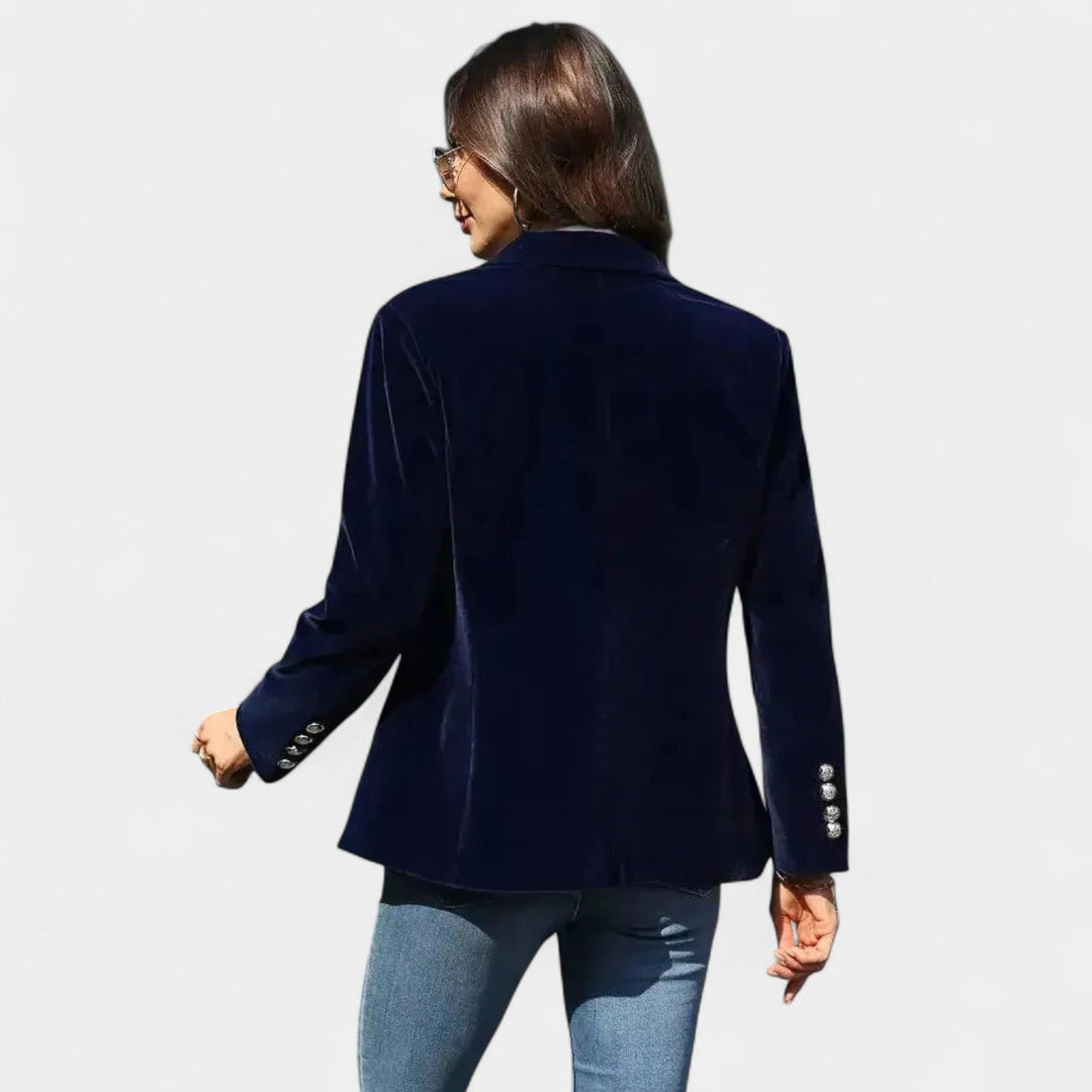 Andrea – Veste en velours