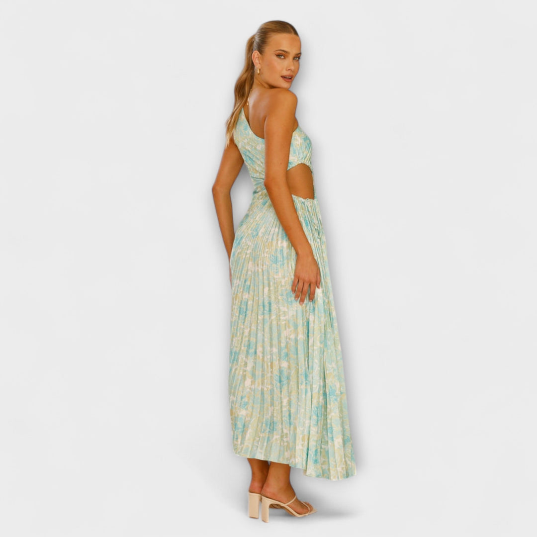 Sienna - Robe Maxi Élégante avec Découpe