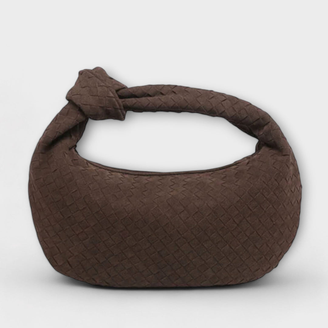 Cécile. - Grand sac à main en tricot pour femmes