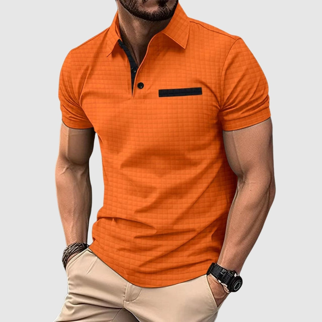Libuše– Polo style avec texture structurée
