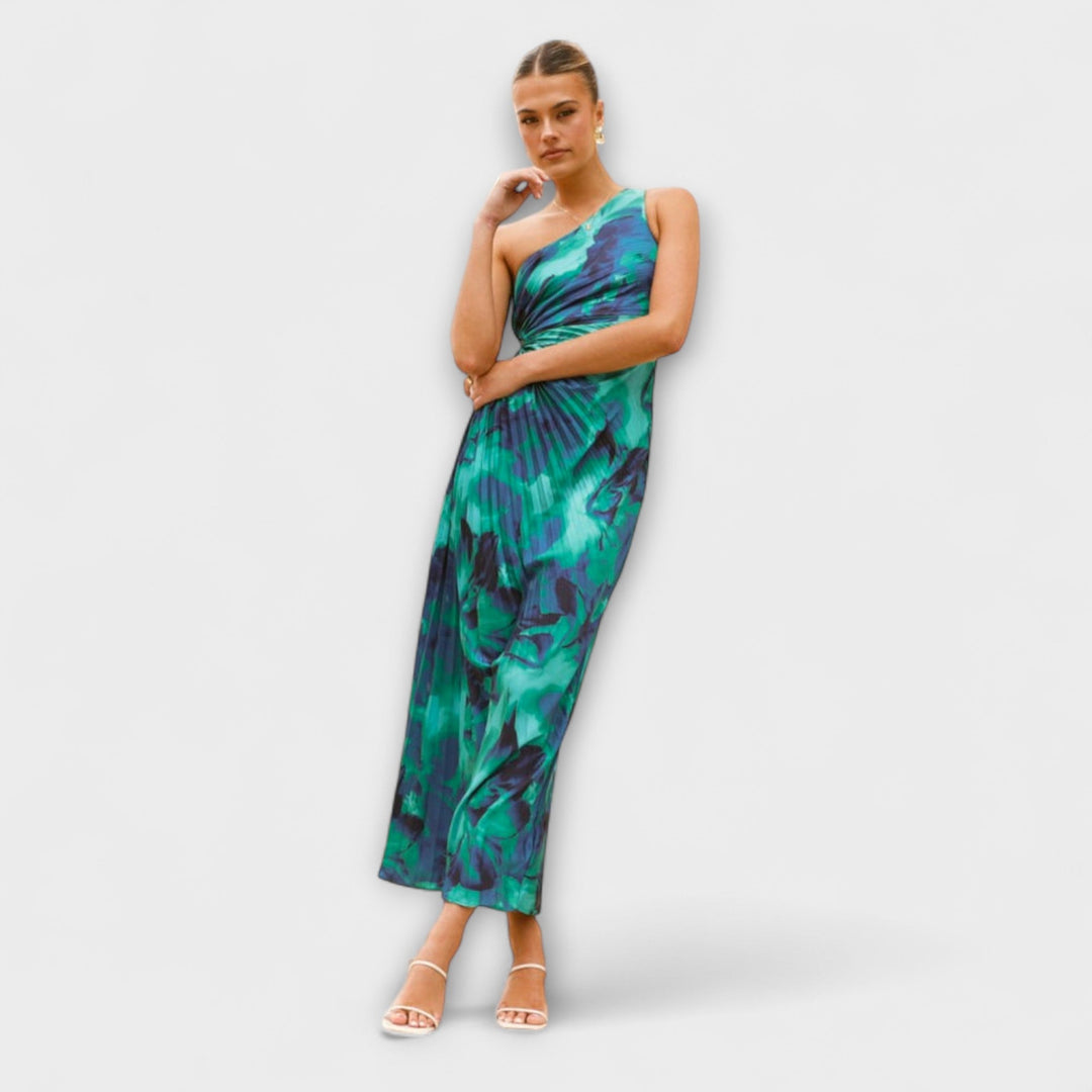 Sienna - Robe Maxi Élégante avec Découpe