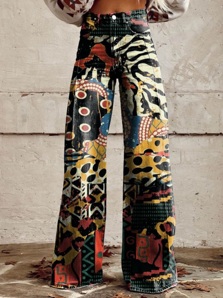 Élodie - Pantalons Amples Élégants