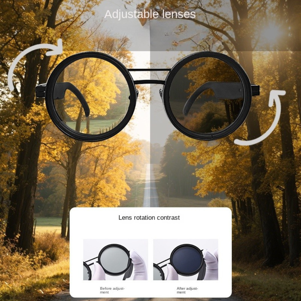 VarioLens™ | Lunettes de soleil ND9 avec filtre rotatif continu