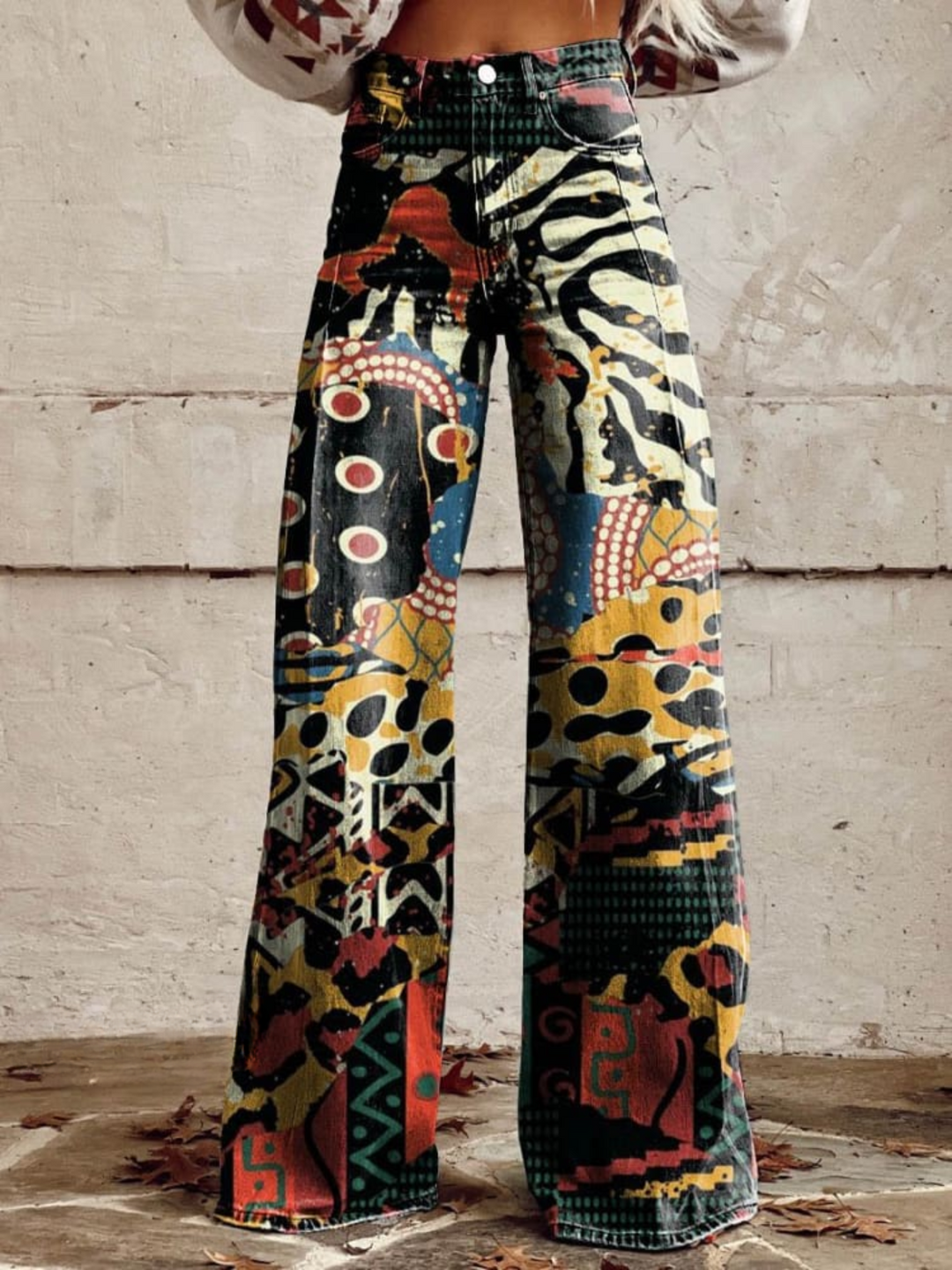 Klára - Pantalons larges élégants