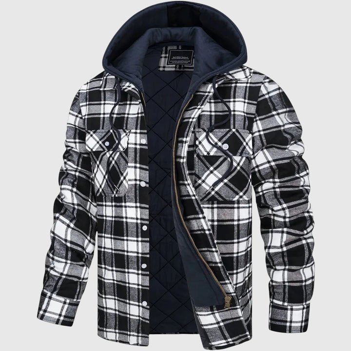 Arend – Veste chaude en mélange de laine premium