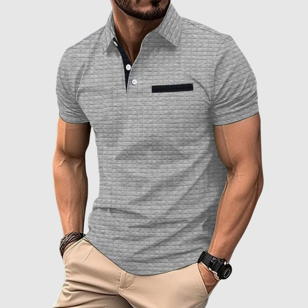 Libuše– Polo style avec texture structurée