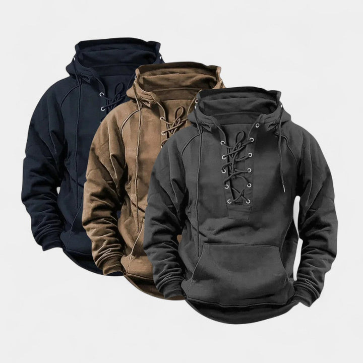 Bastian – Trio de sweats stylés avec lacets