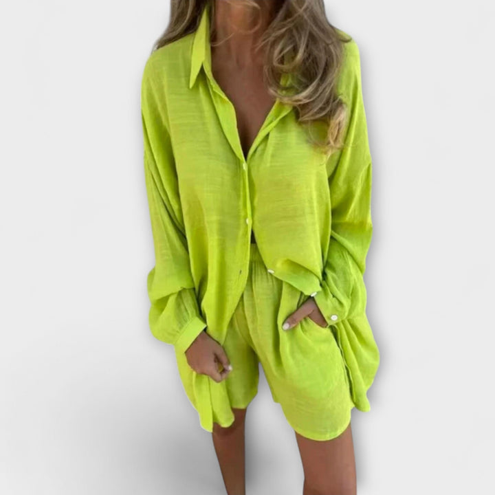 Miravo - Ensemble de blouse et de shorts