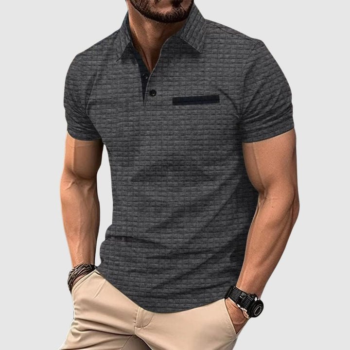 Libuše– Polo style avec texture structurée