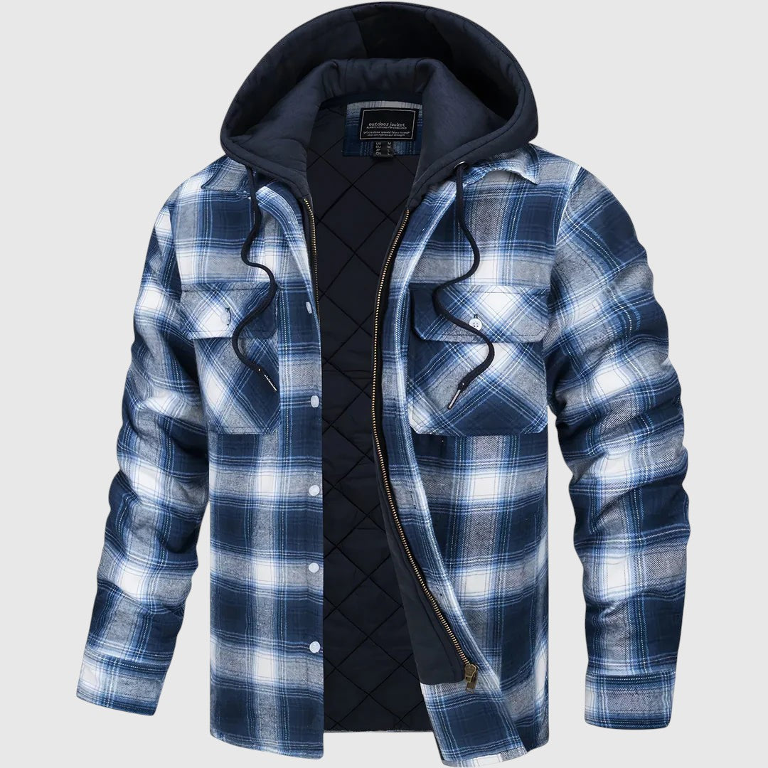 Arend – Veste chaude en mélange de laine premium