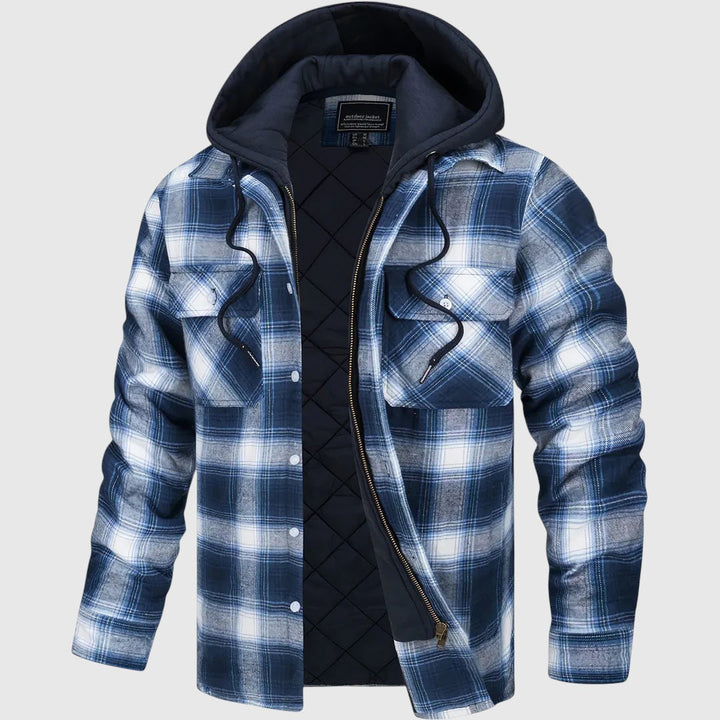 Arend – Veste chaude en mélange de laine premium