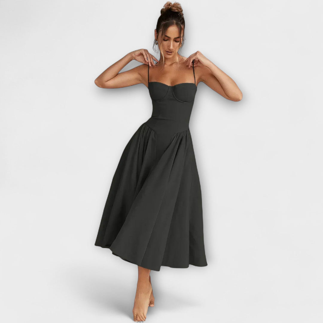 Rosalie - Robe corset élégante sans manches