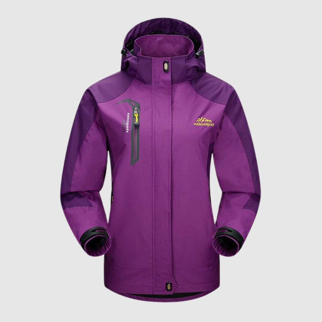 Libuše – Veste softshell pour la randonnée avec capuche amovible