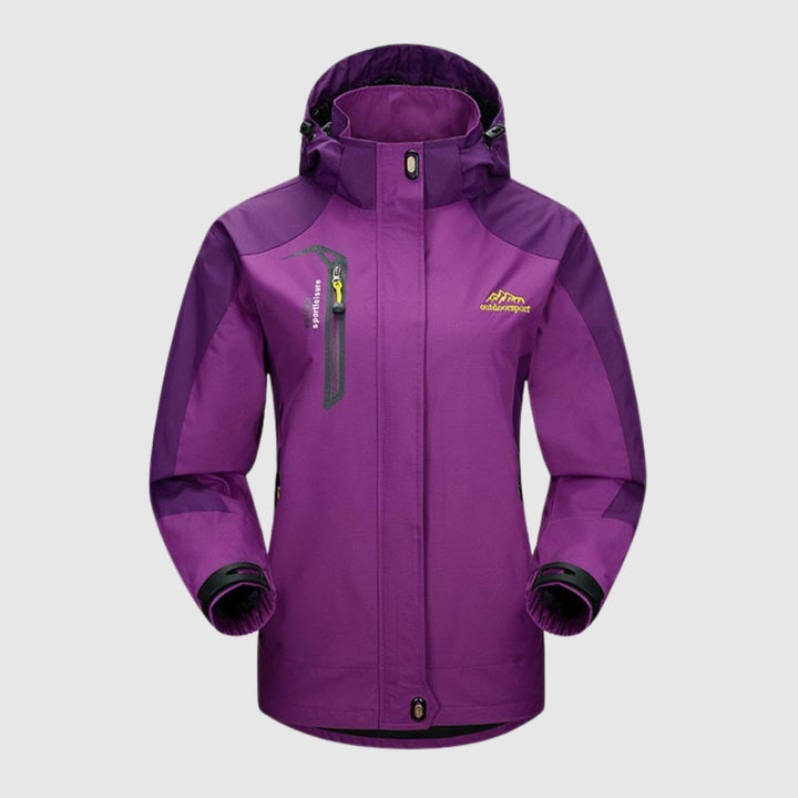 Libuše – Veste softshell pour la randonnée avec capuche amovible