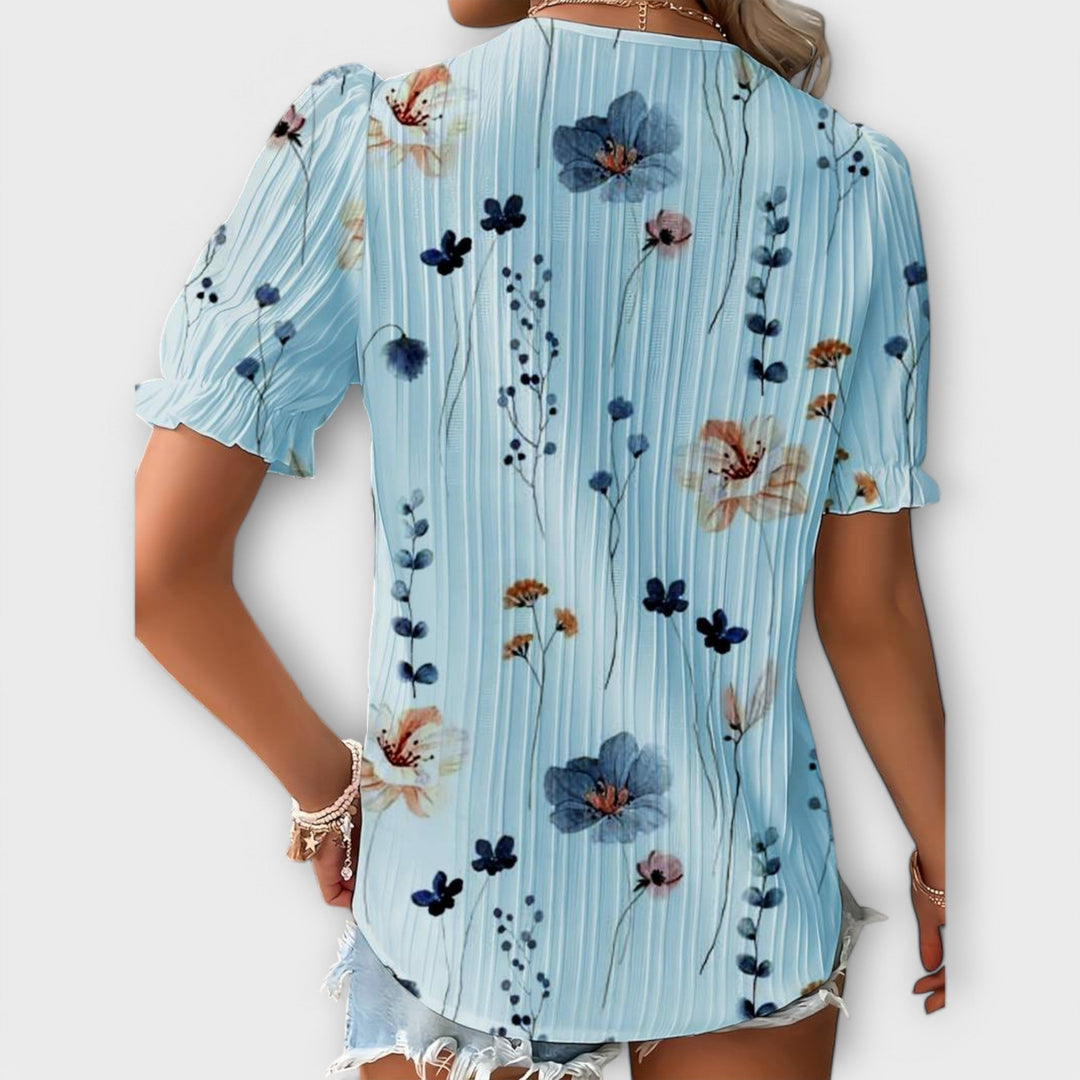 Emily - Blouse à décolleté en V