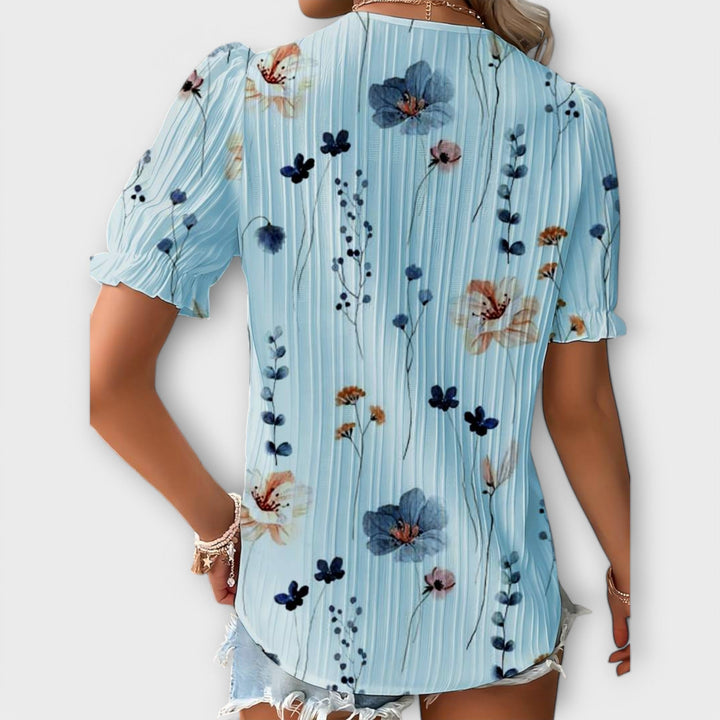 Emily - Blouse à décolleté en V