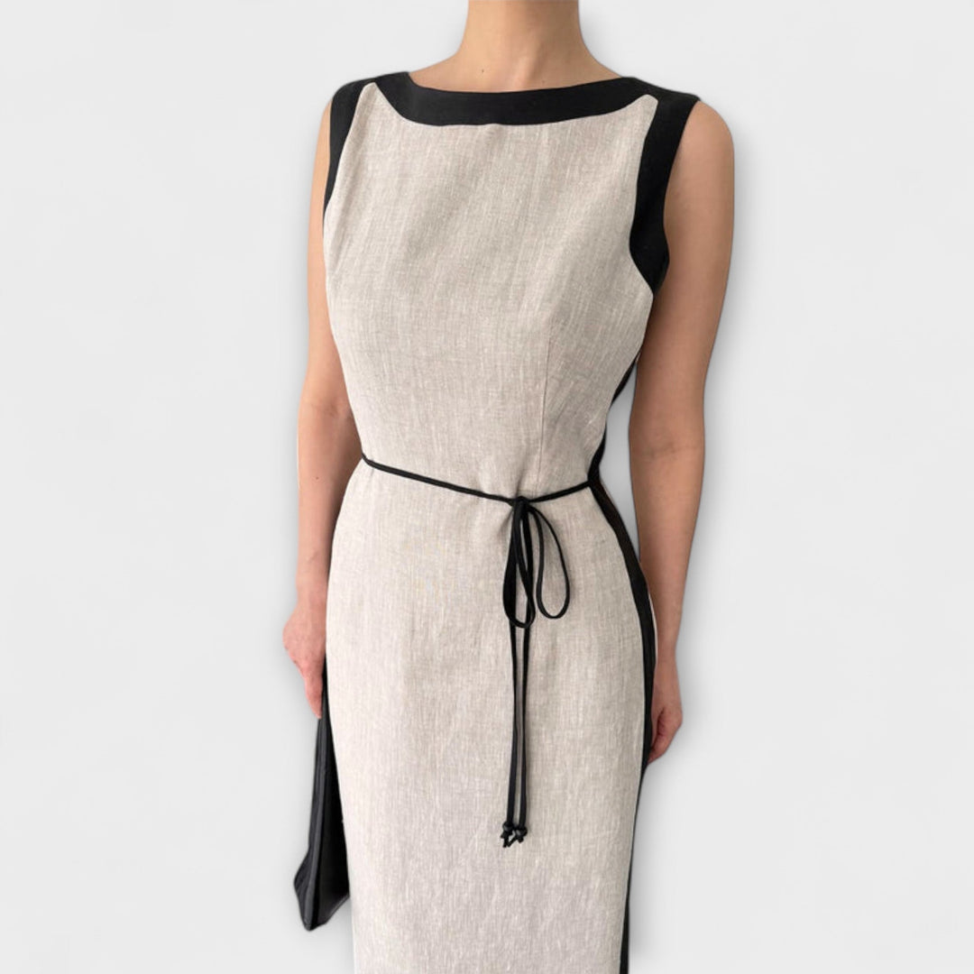 Irene - Robe sans manches stylée