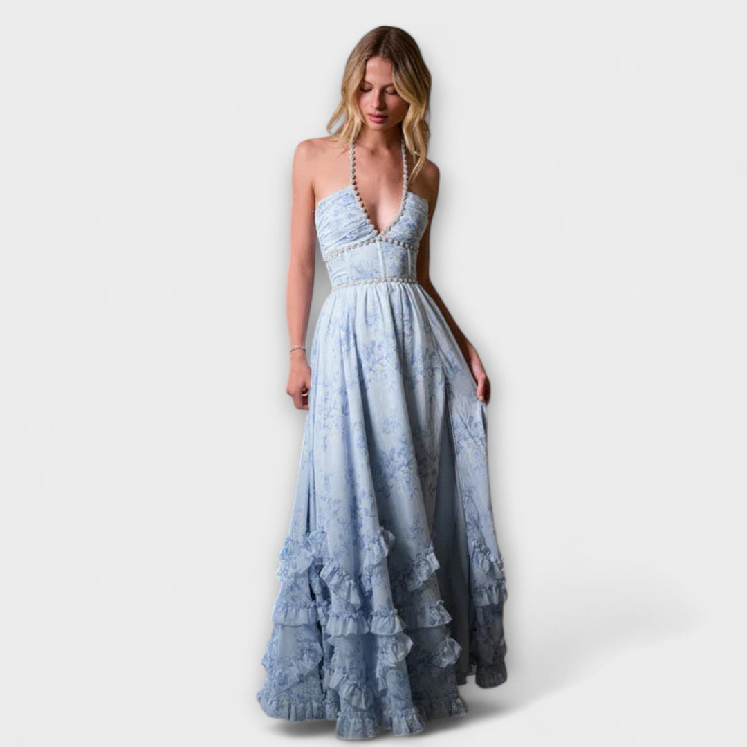 Luzie - Robe longue chic et décontractée