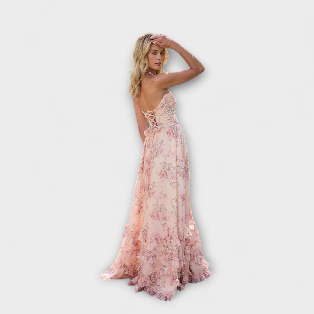 Luzie - Robe longue chic et décontractée