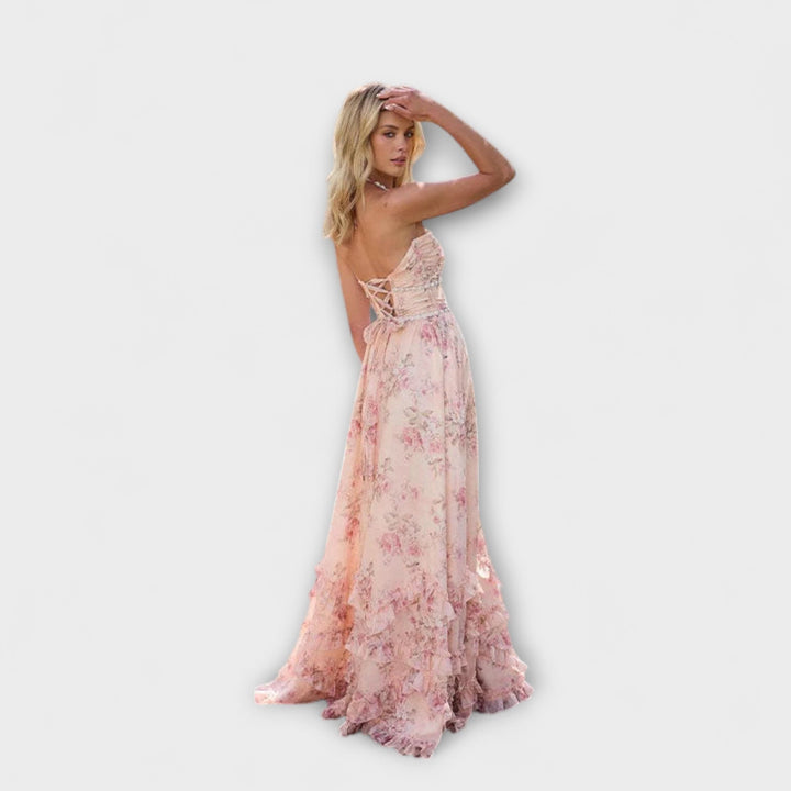Luzie - Robe longue chic et décontractée