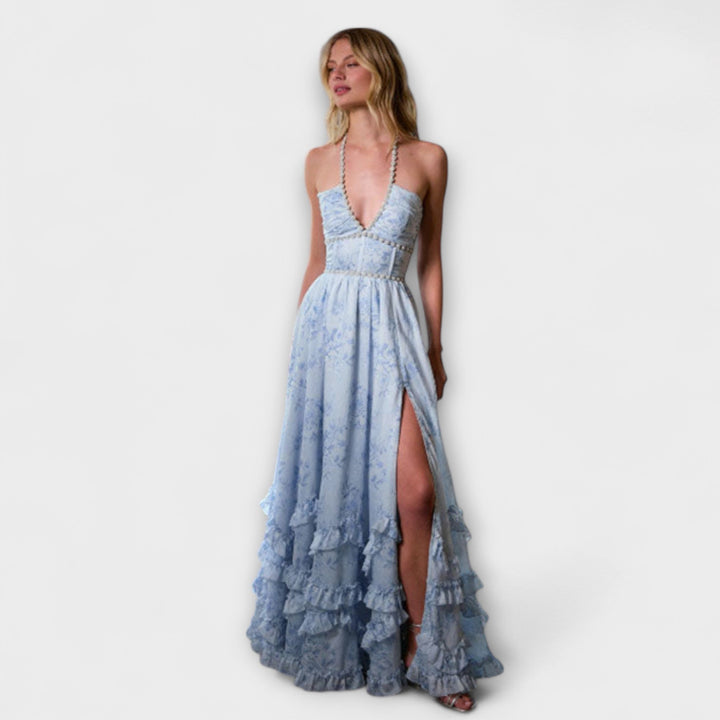 Luzie - Robe longue chic et décontractée