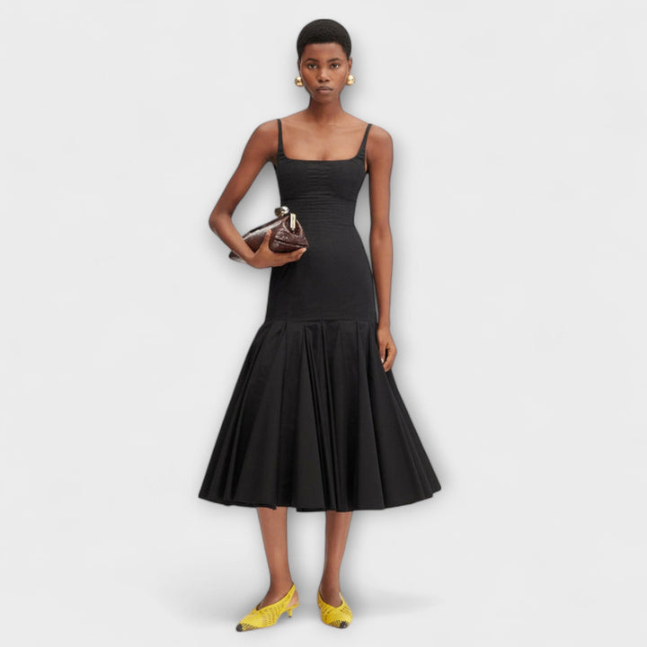 Cassie - Robe midi inspirée par l'agave