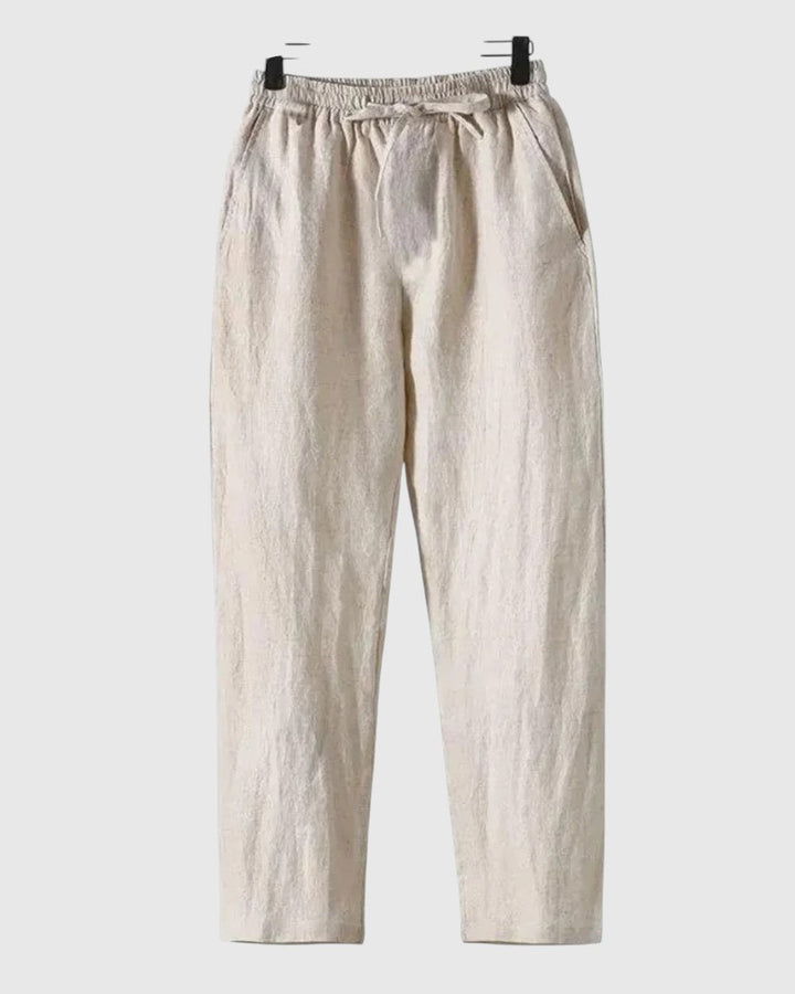 Libuše - Pantalons en lin Palm Springs
