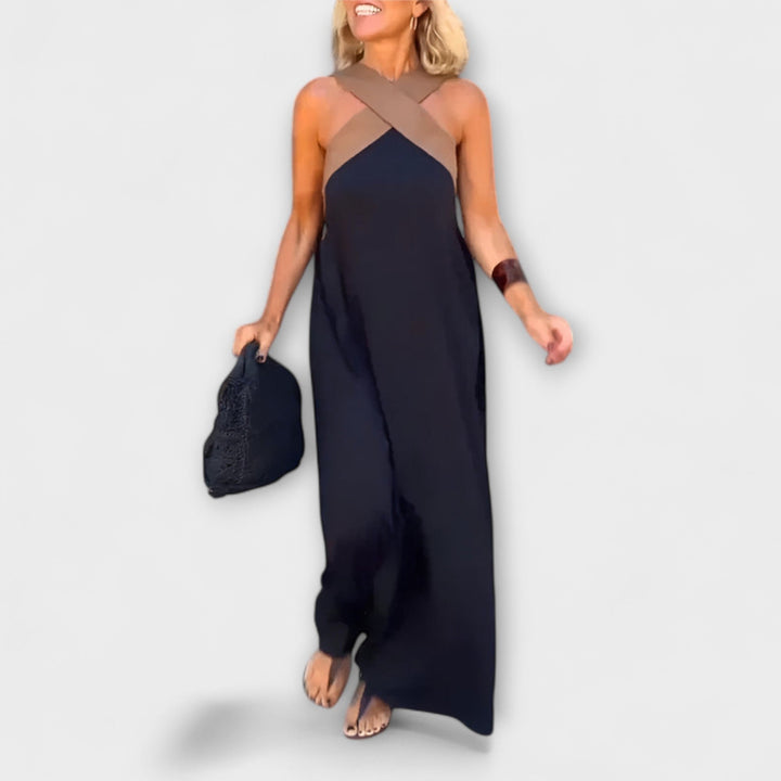 Delphine - Robe croisée