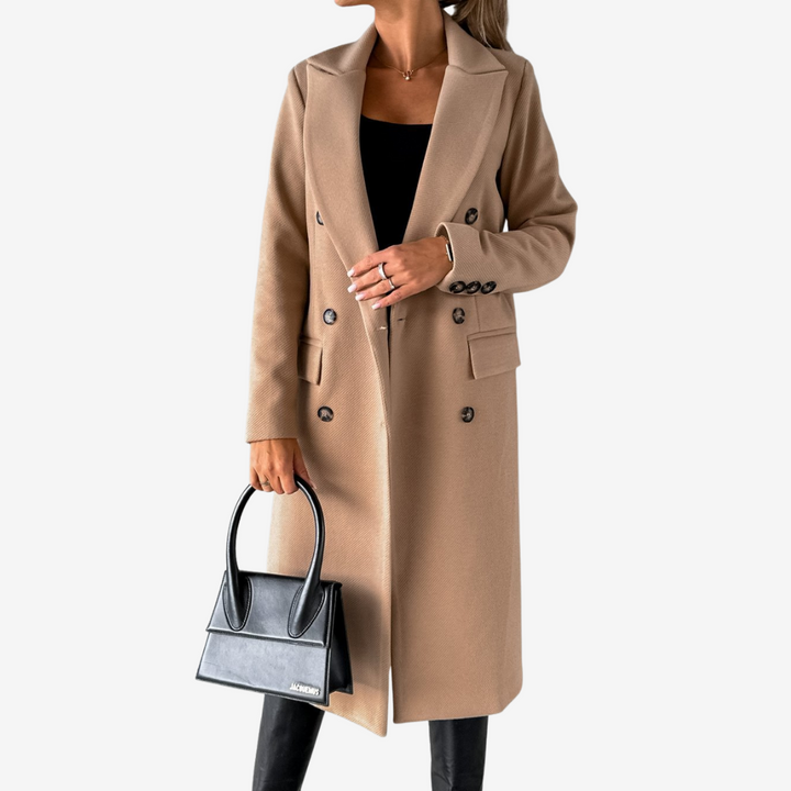 Rosella™ Manteau Long et Élégant