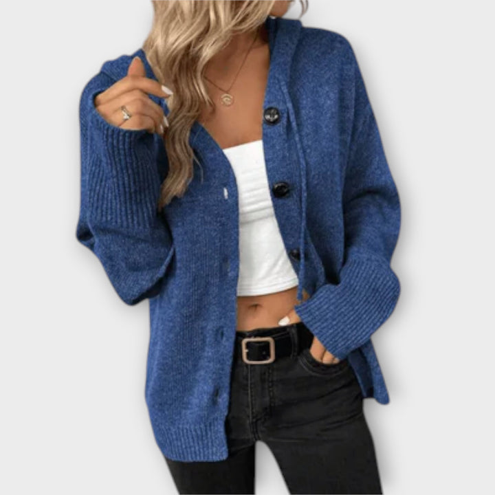 Brittan - Gilet en tricot avec boutons