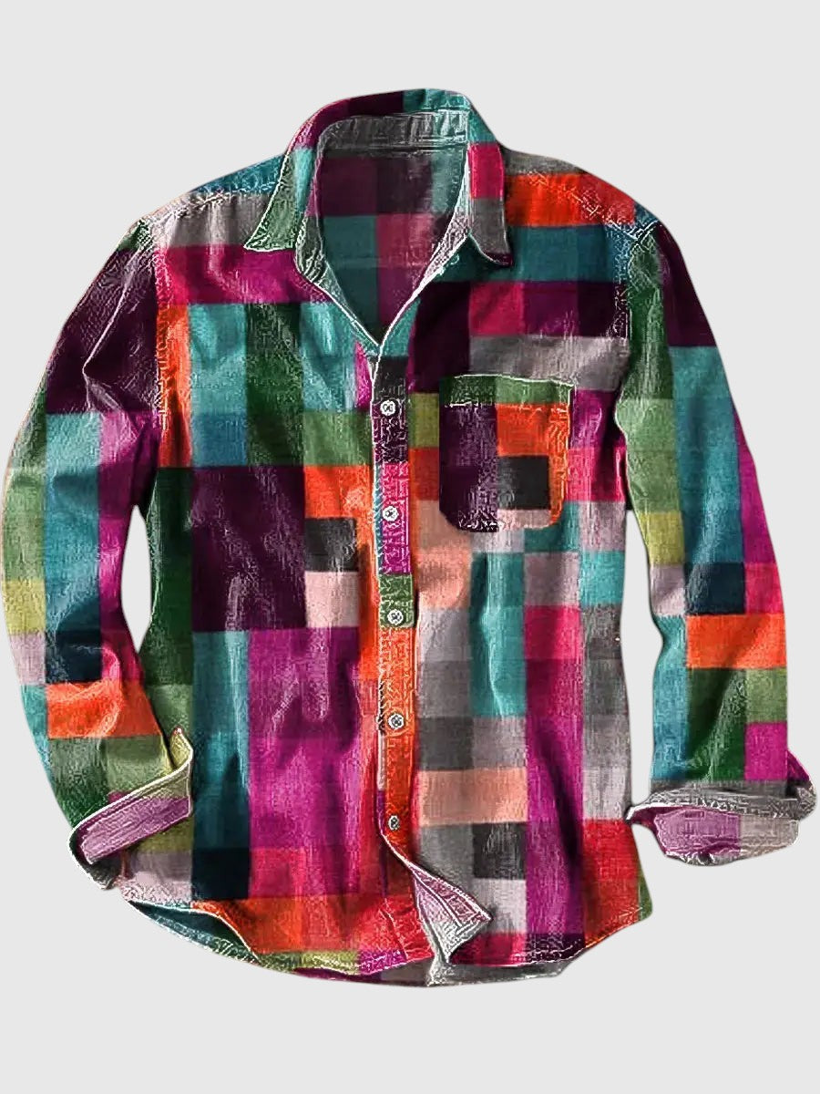 JOEL | Chemise à manches longues avec imprimé